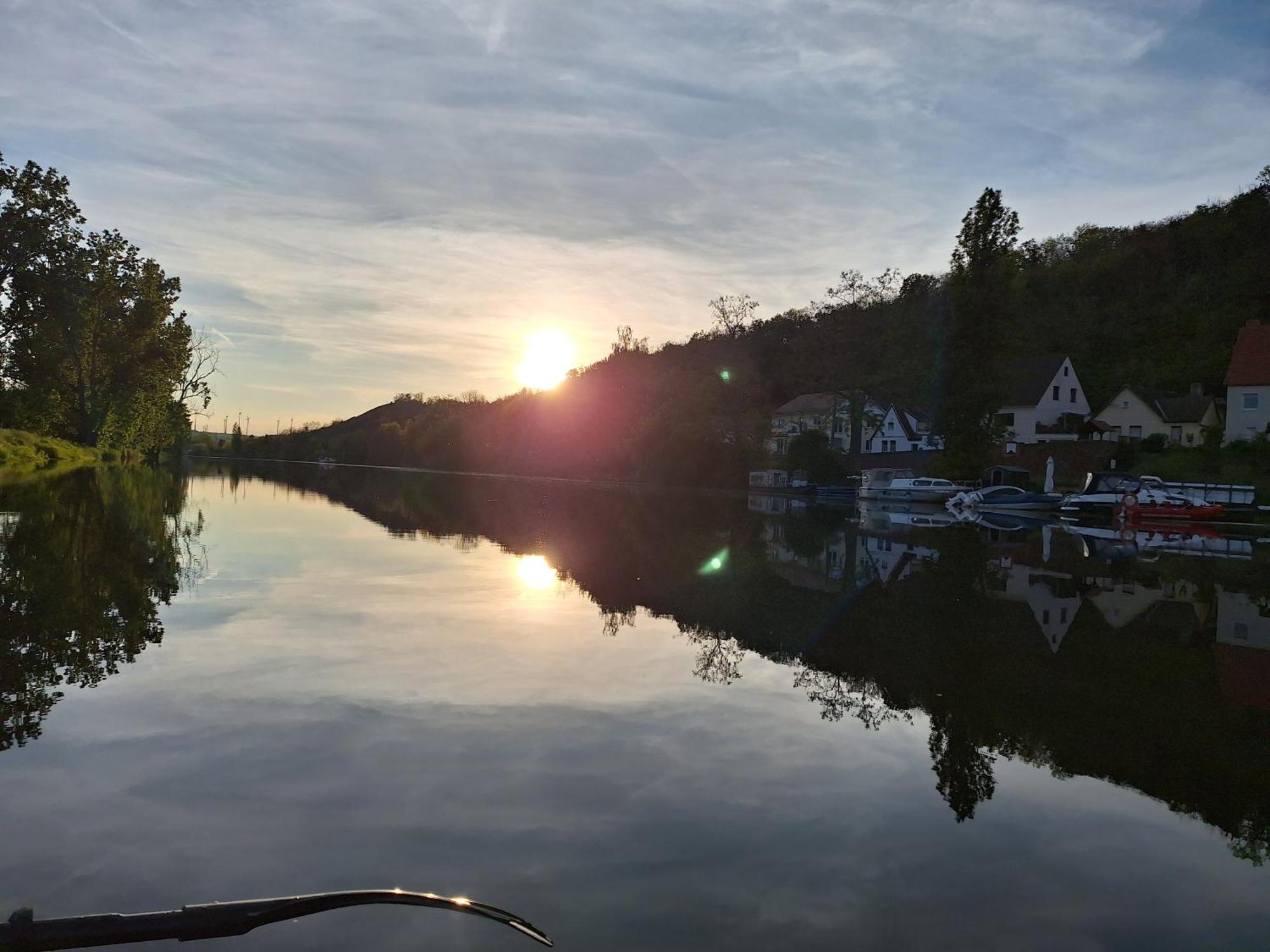 Ferienhaus Saaleblick Wettin Buitenkant foto